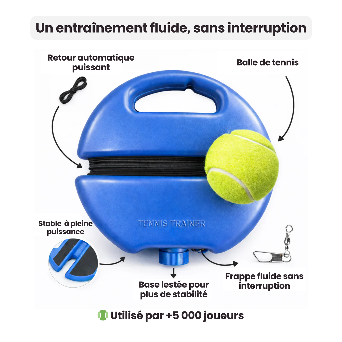 TenniGo™ – Entraîneur de tennis autonome